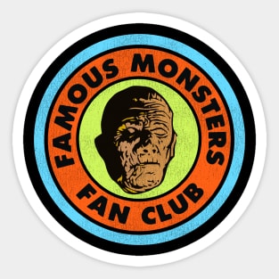 Famous Monsters Fan Club - The Mummy Sticker